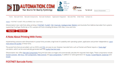 Desktop Screenshot of postnetfonts.com